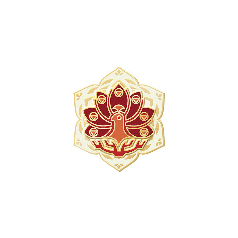 Genshin Impact Cyno Akademiya metal badge