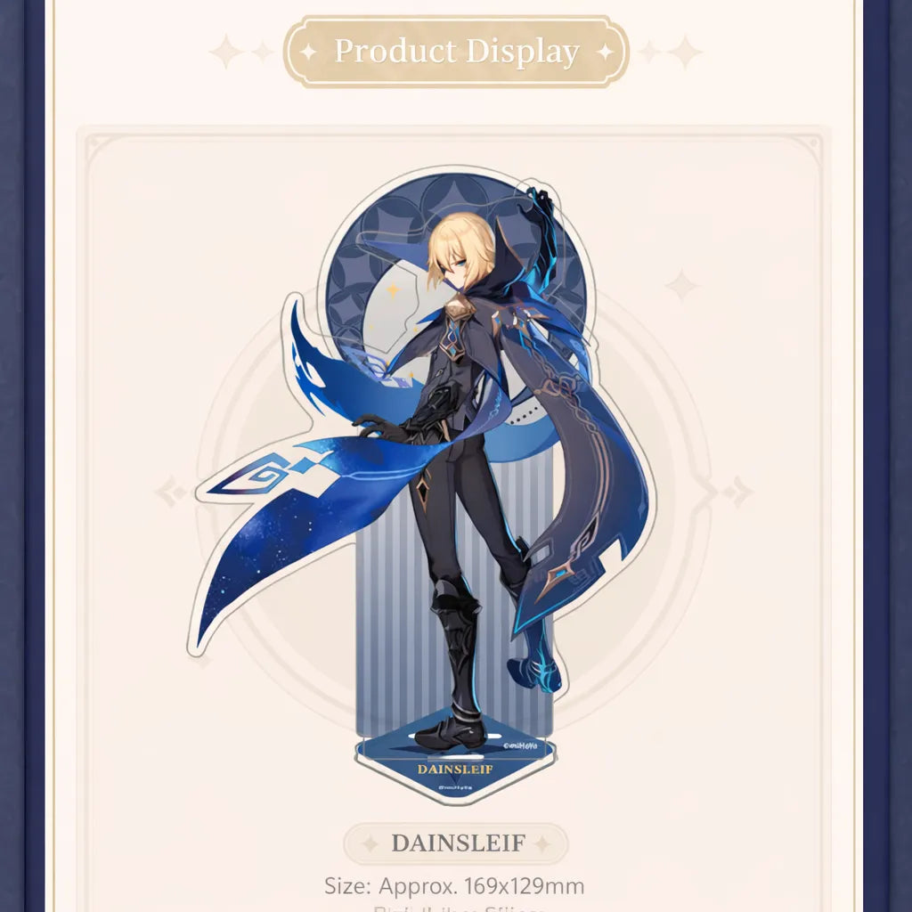 Genshin Impact Dainsleif acrylic stand display