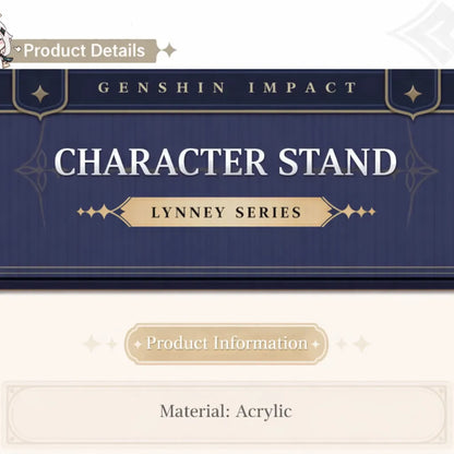 Genshin Impact Dainsleif acrylic stand size 169x129mm