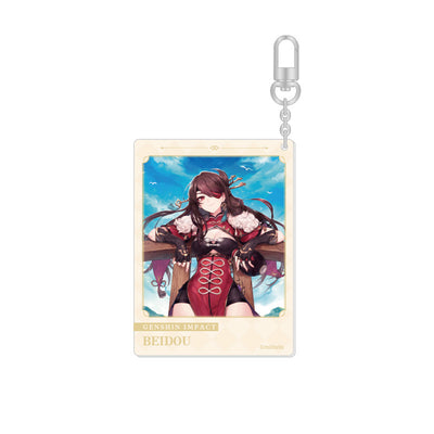 Genshin Impact Day of Destiny Series Acrylic Keychain Beidou 2023 Edition