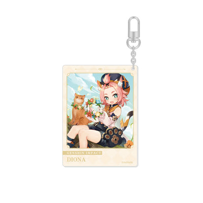 Genshin Impact Day of Destiny Series Acrylic Keychain Diona 2022 Edition