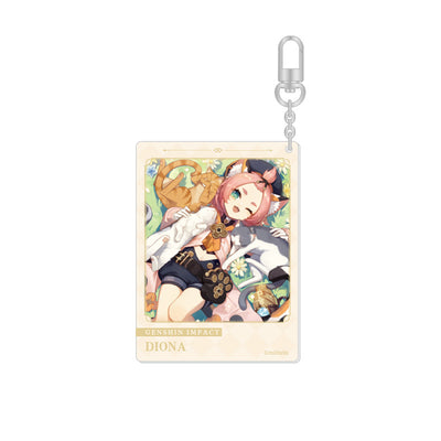 Genshin Impact Day of Destiny Series Acrylic Keychain Diona 2023 Edition