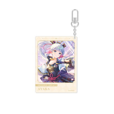 Genshin Day of Destiny Series Acrylic Keychain Kamisato Ayaka 2021 Edition