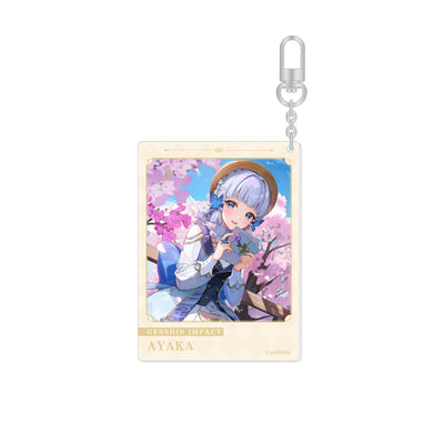 Genshin Day of Destiny Series Acrylic Keychain Kamisato Ayaka 2023 Edition