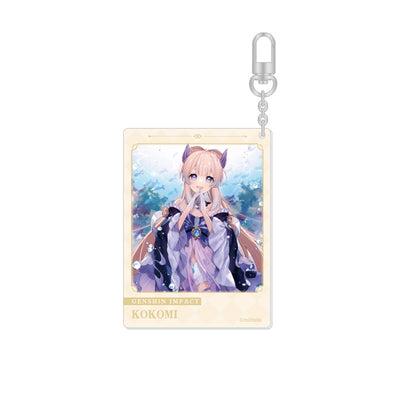 Genshin Day of Destiny Series Acrylic Keychain Sangonomiya Kokomi 2023 Edition