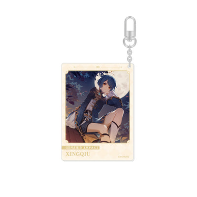 Genshin Impact Day of Destiny Series Acrylic Keychain Xingqiu 2022 Edition