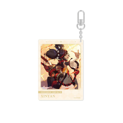 Genshin Impact Day of Destiny Series Acrylic Keychain Xinyan 2023 Edition