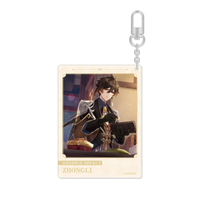 Genshin Impact Day of Destiny Series Acrylic Keychain Zhongli 2022 Edition