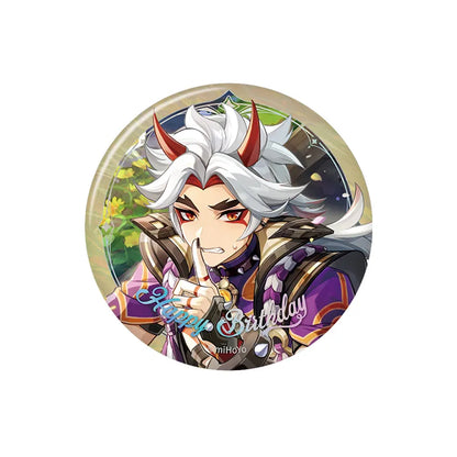 Genshin Impact Day of Destiny Series Arataki Itto Character Badge