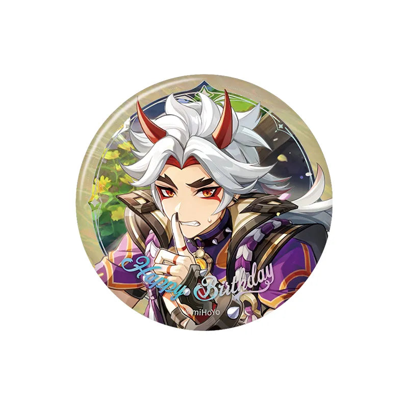 Genshin Impact Day of Destiny Series Arataki Itto Character Badge