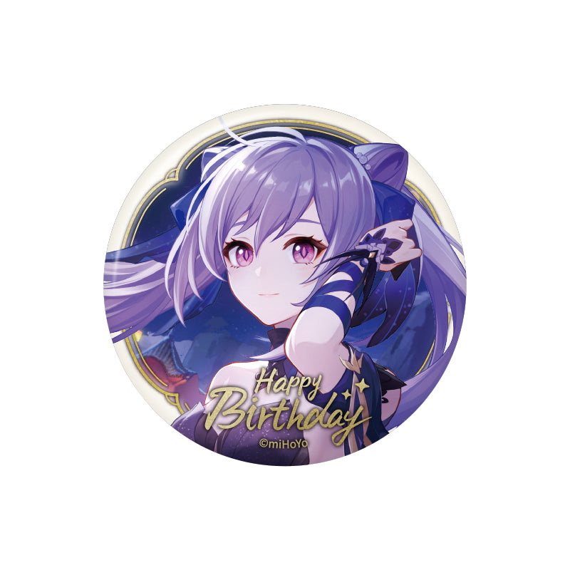 Genshin Day of Destiny Series Character Badge Keqing 2022 Edition