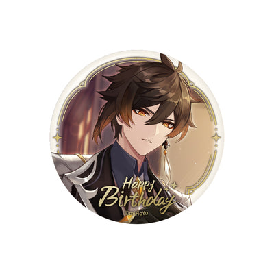 Genshin Day of Destiny Series Character Badge Zhongli 2022 Edition