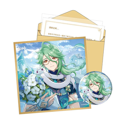Genshin Impact Day of Destiny Baizhu Liyue Harbor Gift Box Set
