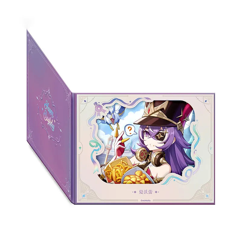Genshin Impact Day of Destiny Series Chevreuse Character Flip Window Paper