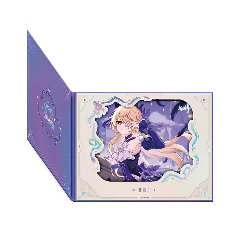 Genshin Impact Day of Destiny Series Fischl Character Flip Window Paper