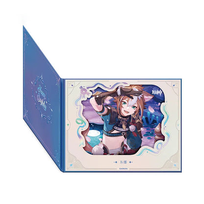 Genshin Impact Day of Destiny Series Gorou Character Flip Window Paper