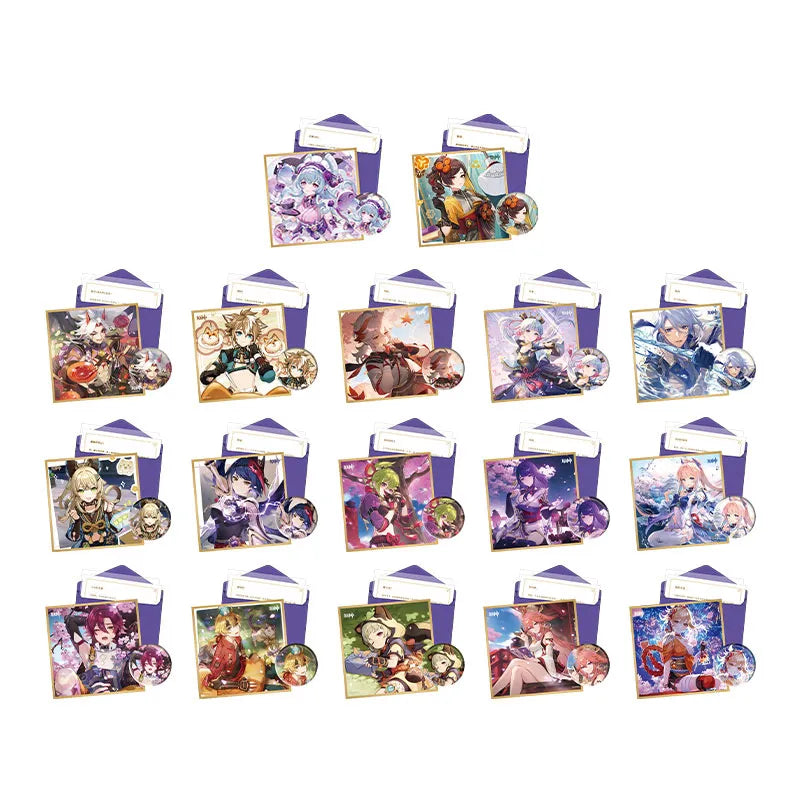 Genshin Impact Day of Destiny Inazuma City Gift Box Set Character Collection