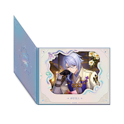 Genshin Impact Day of Destiny Series Kamisato Ayato Character Flip Window Paper