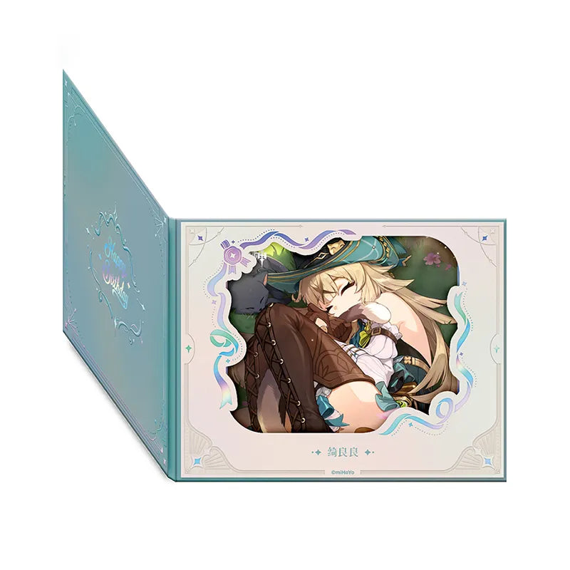 Genshin Impact Day of Destiny Series Kirara Character Flip Window Paper
