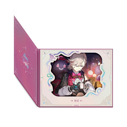 Genshin Impact Day of Destiny Series Lyney Character Flip Window Paper
