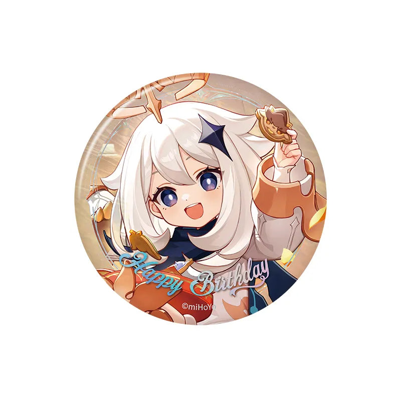 Genshin Impact Day of Destiny Series Paimon Character Badge