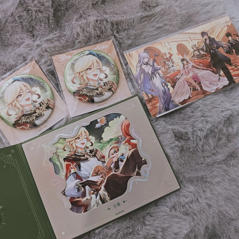 Genshin Impact Day of Destiny Badge Kollektion Vol.2