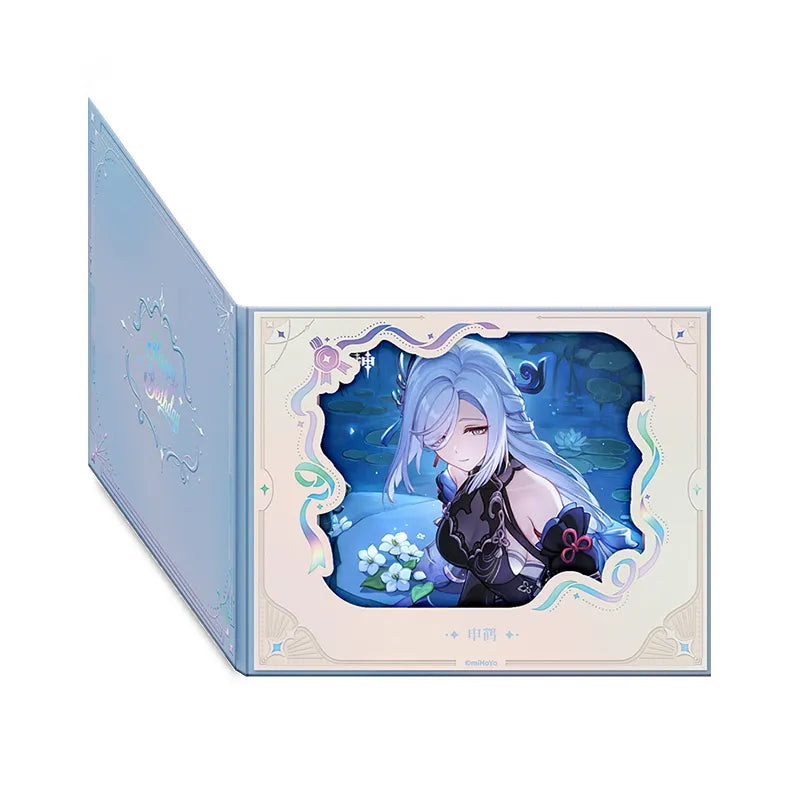 Genshin Impact Day of Destiny Series Shenhe Character Flip Window Paper