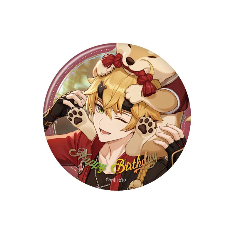 Genshin Impact Day of Destiny Series Thoma Character Badge