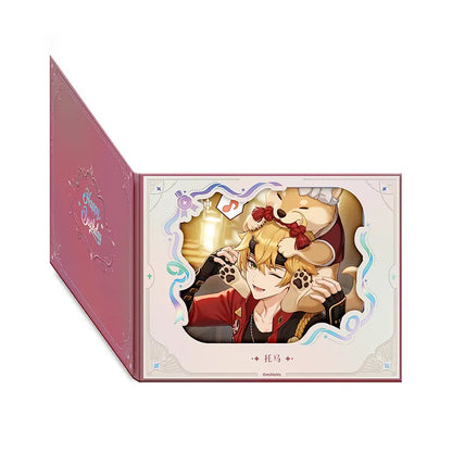 Genshin Impact Day of Destiny Series Thoma Character Flip Window Paper
