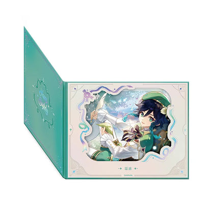 Genshin Impact Day of Destiny Series Venti Character Flip Window Paper