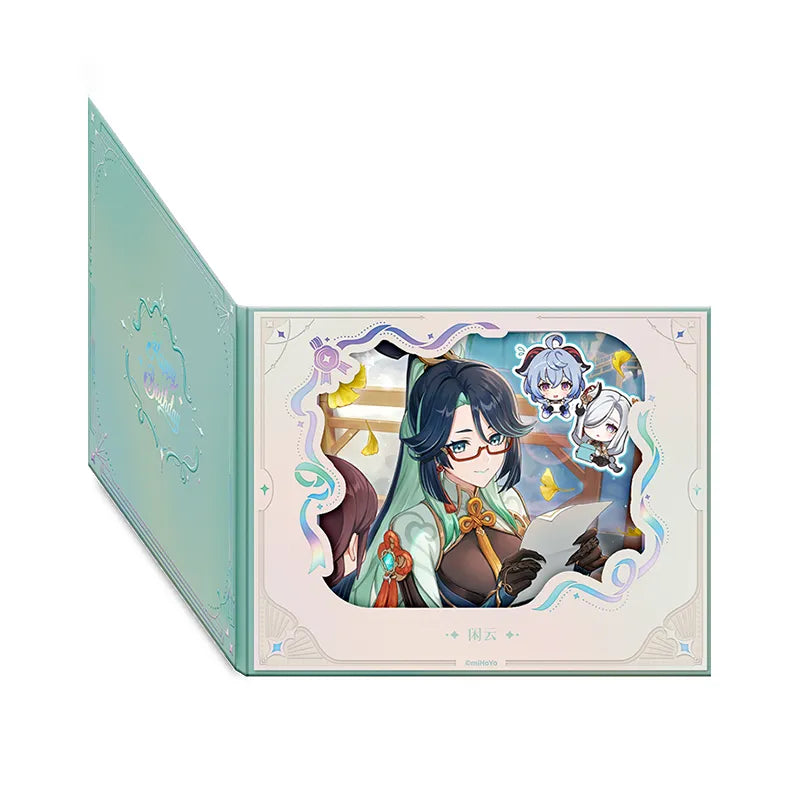 Genshin Impact Day of Destiny Series Xianyun Character Flip Window Paper