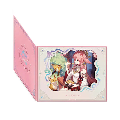 Genshin Impact Day of Destiny Series Yae Miko Character Flip Window Paper