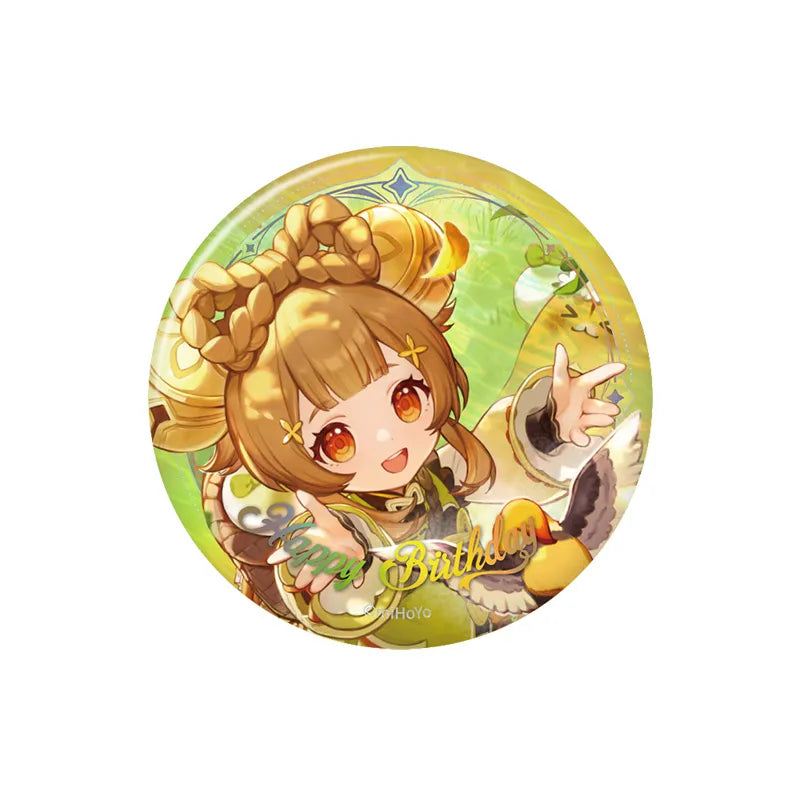 Genshin Impact Day of Destiny Series Yaoyao Character Badge