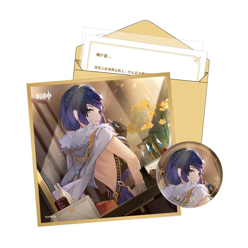 Genshin Impact Day of Destiny Yelan Liyue Harbor Gift Box Set