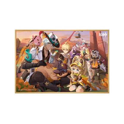 Genshin Impact Day of Flames illustration art card from the Theme Series collection