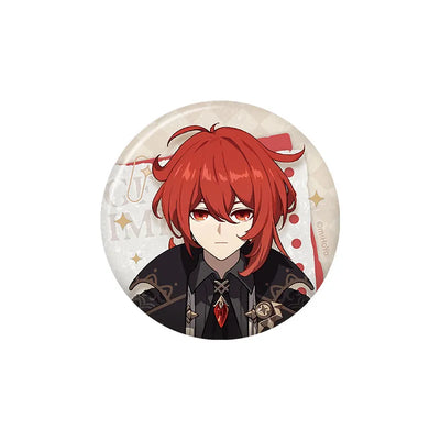 Genshin Impact Diluc Lightbox Chronicles Series Badge