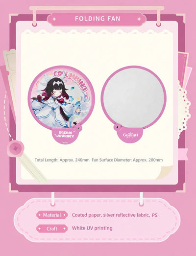 Columbina chibi boxed wooden stamp set and accessories