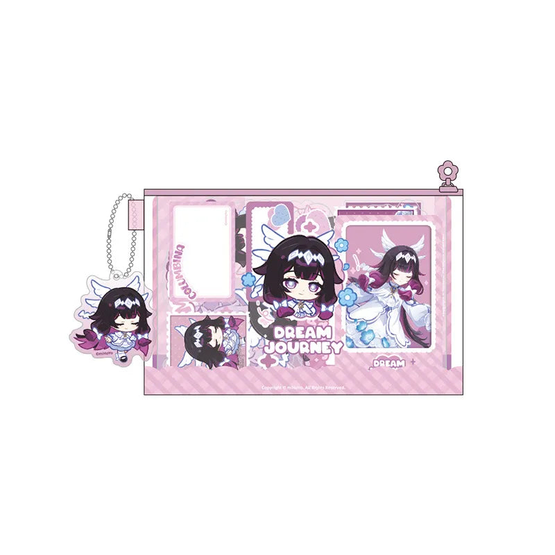 Dream Journey Columbina document pouch and sticker set