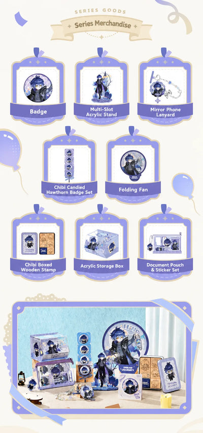 Flins Dream Journey Series multi-slot acrylic stand details