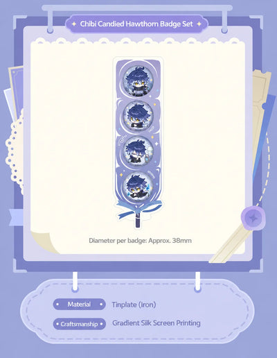 Flins Dream Journey Series chibi boxed wooden stamp details