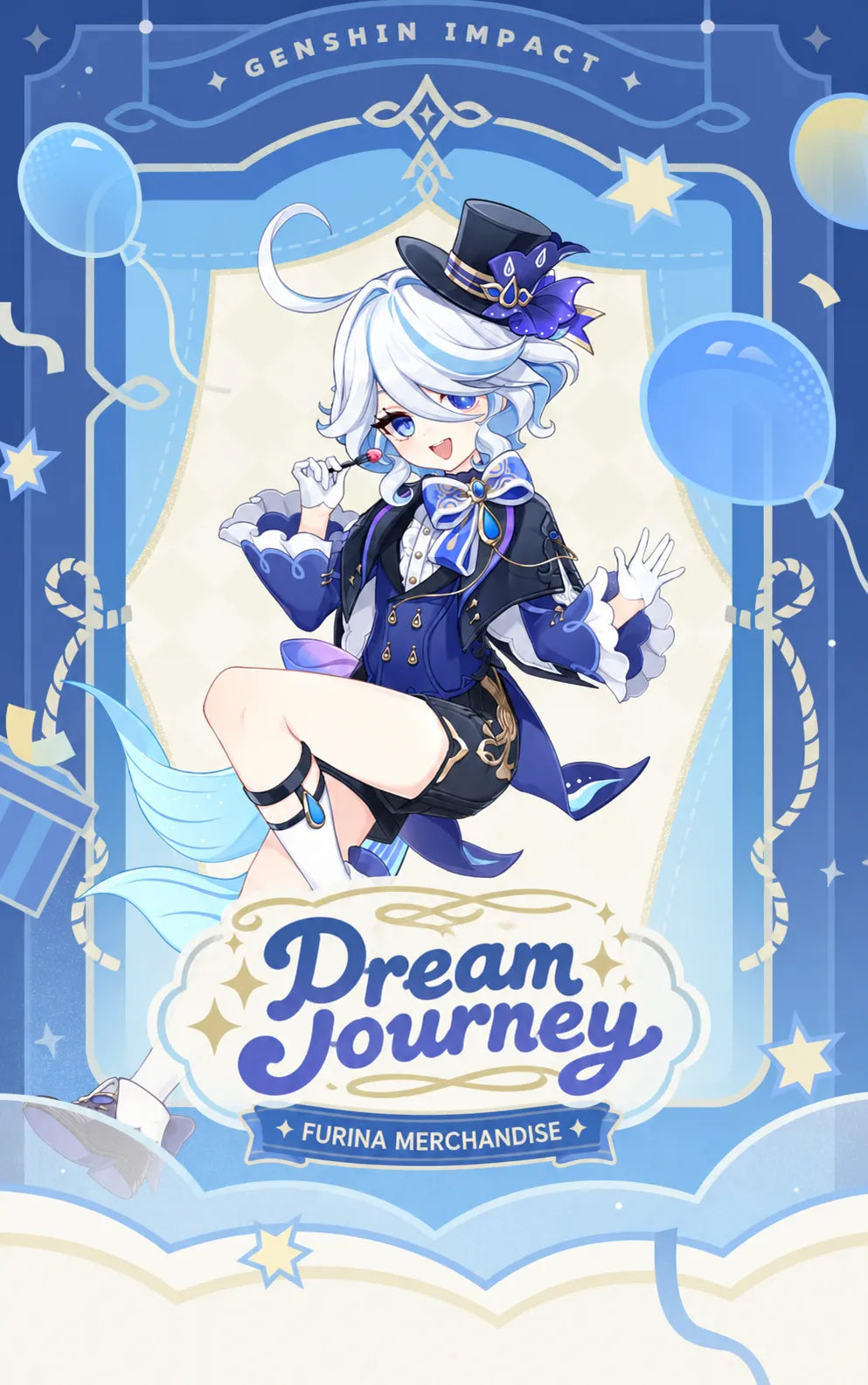 Furina Dream Journey Series merchandise collection and product lineup