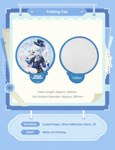 Furina Dream Journey chibi boxed wooden stamp set details