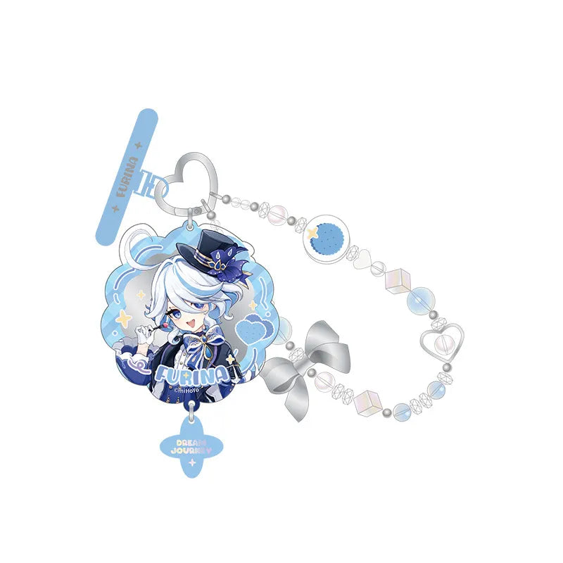 Genshin Impact Dream Journey Furina mirror phone lanyard