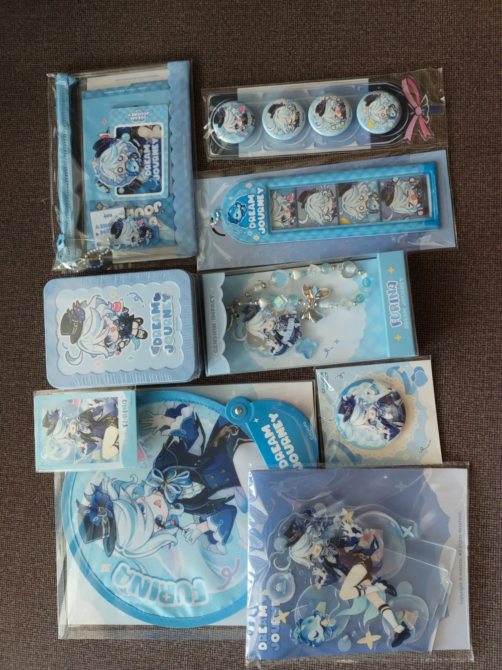 Genshin Impact Dream Journey Series Furina Merchandise
