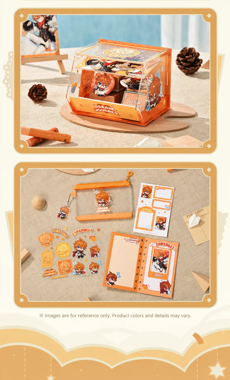 Tartaglia Document Pouch & Sticker Set with stickers and stationery