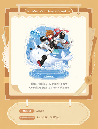 Tartaglia Dream Journey mirror phone lanyard size and material details