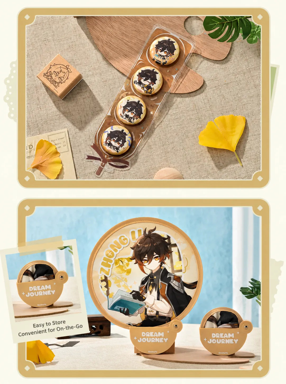 Zhongli Dream Journey acrylic storage box product display