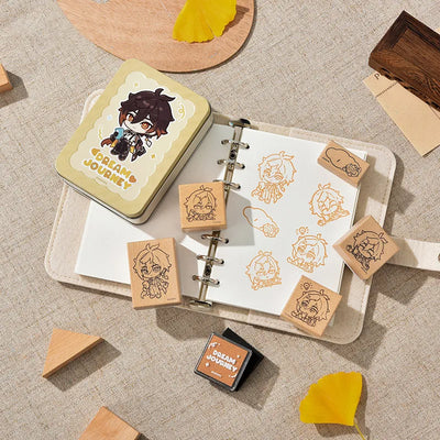 Zhongli merchandise from the Genshin Impact Dream Journey Series
