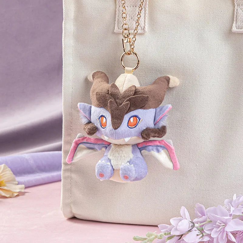 Genshin Impact Durin plush collection featuring dragon horns and colorful wings