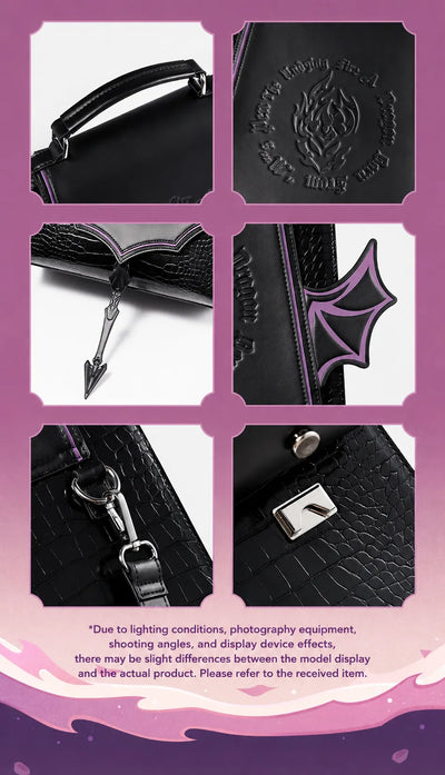 Embossed PU material and structured design of the Durin backpack